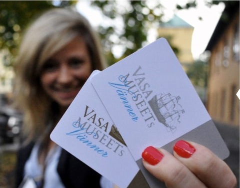 Friends of the Vasa Museum membership cards