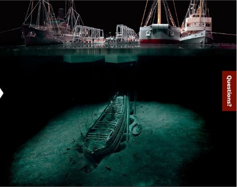 Historic shipwreck exhibition