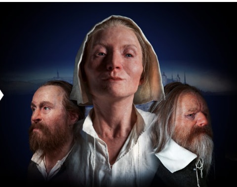 Reconstructed people from Vasa's time